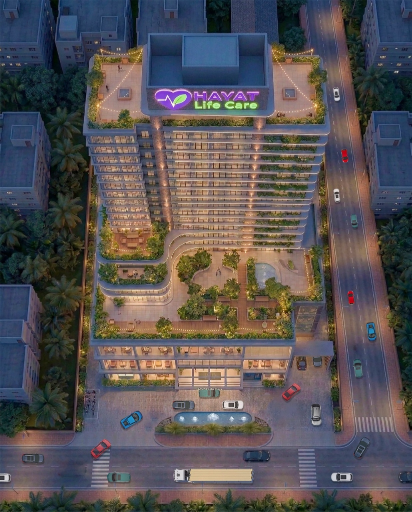 Hayat Life Care Building View